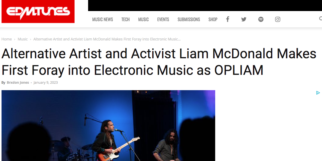 OPLIAM , Liam McDonald OPLIAM , Liam McDonald